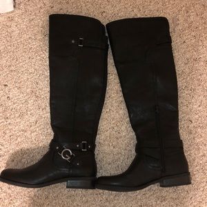 Over the knee guess boots